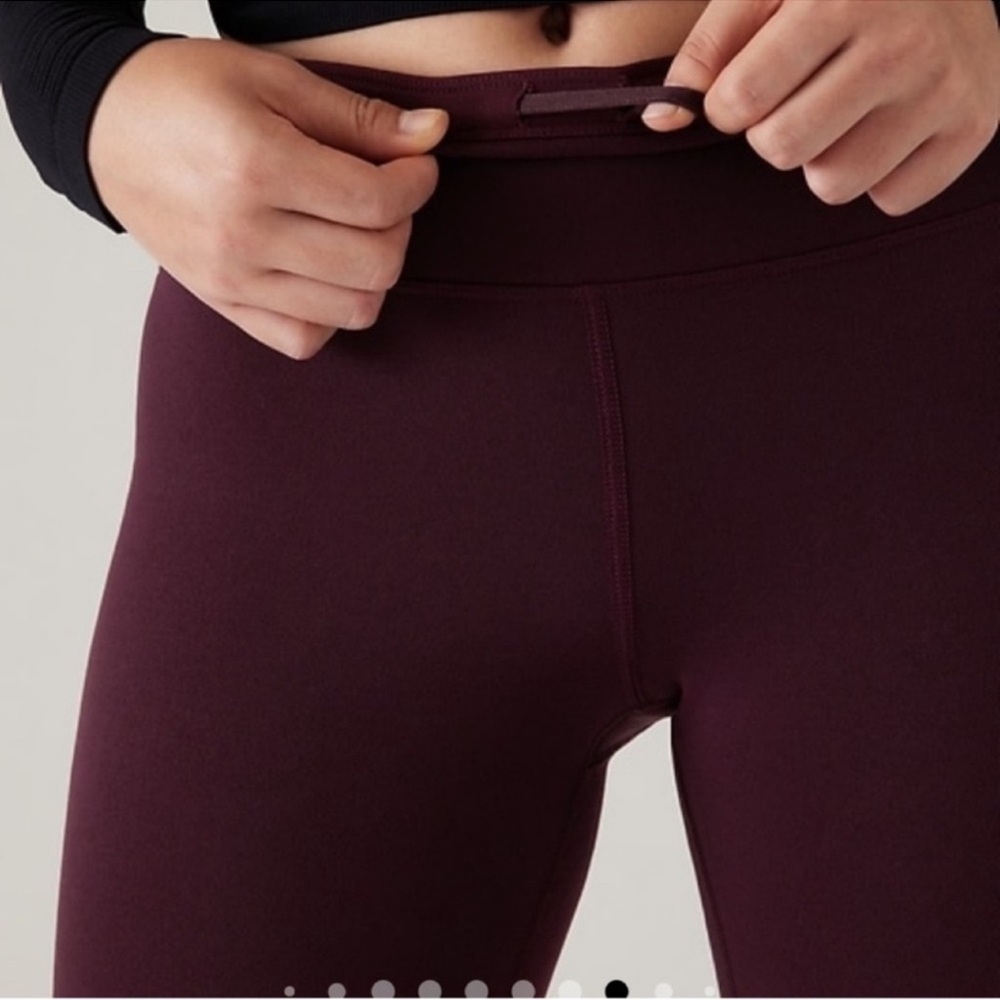 NWT! ALTITUDE PANT IN POLARTEC® POWER STRETCH® spiced cabernet (M) straight leg - Picture 4 of 11
